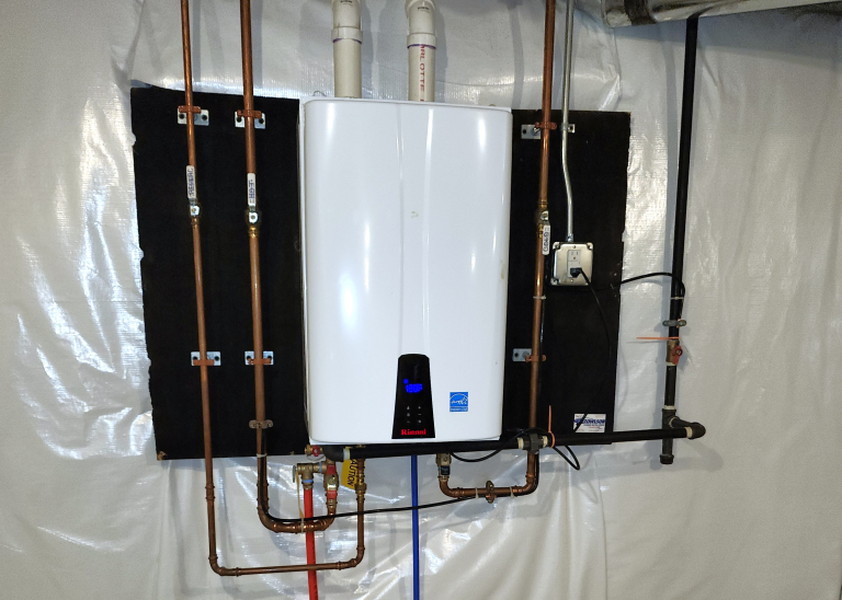 Tankless hot water brand updated